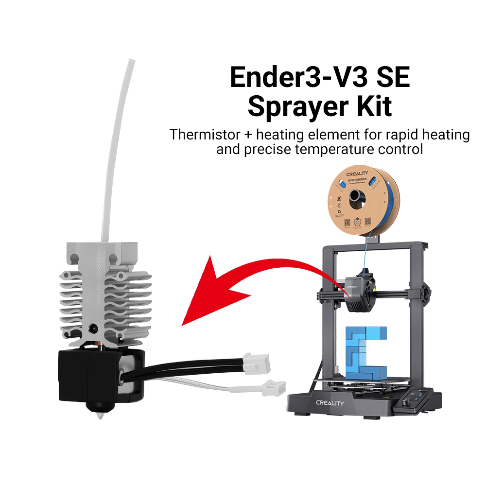 3D Printing Ender - Dissipador de calor de substituição original,