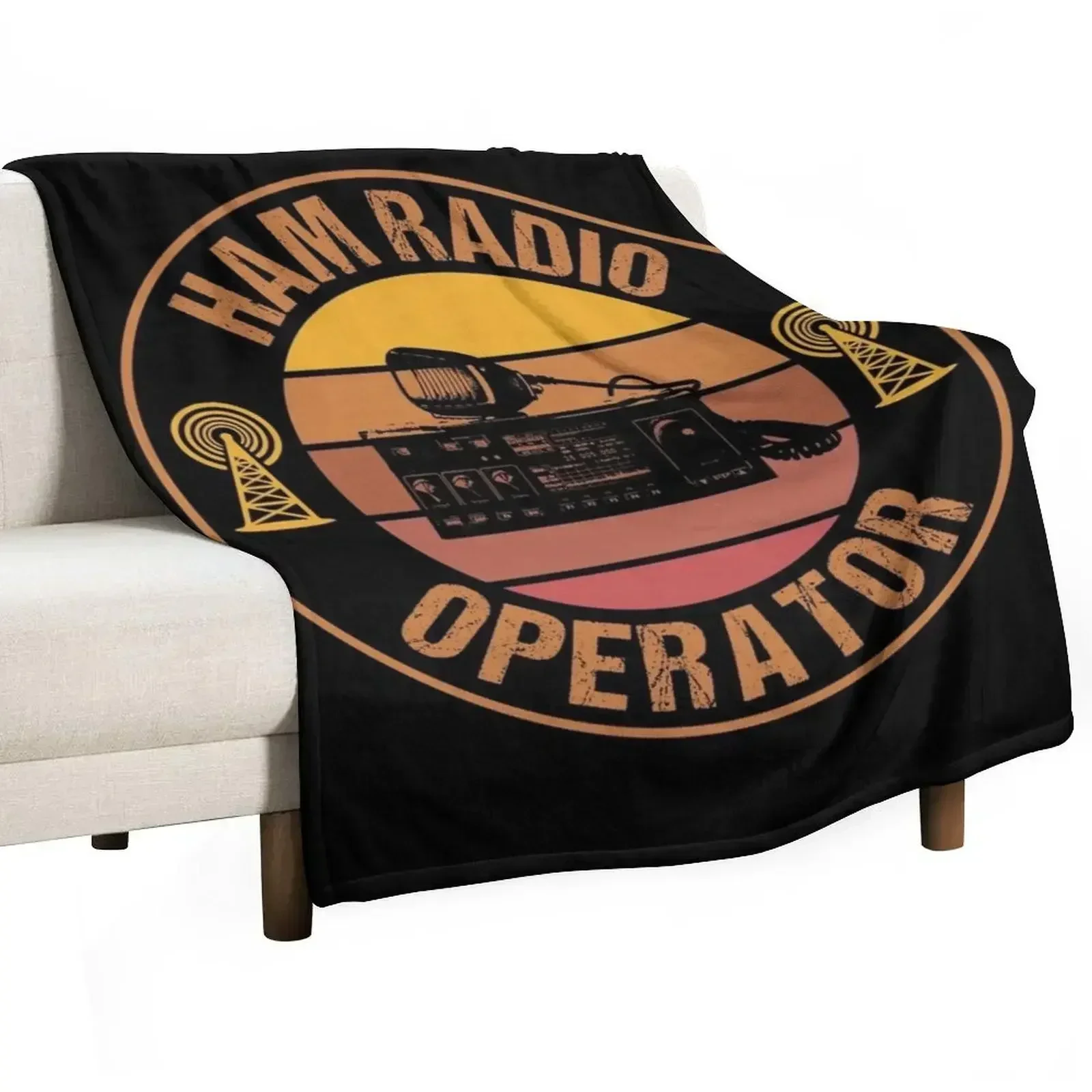 3D Printing Operator - Manta Vintage para Operador de Rádio