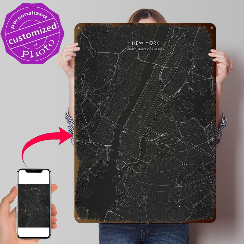 3D Printing York - Mapa de Rua de Nova York