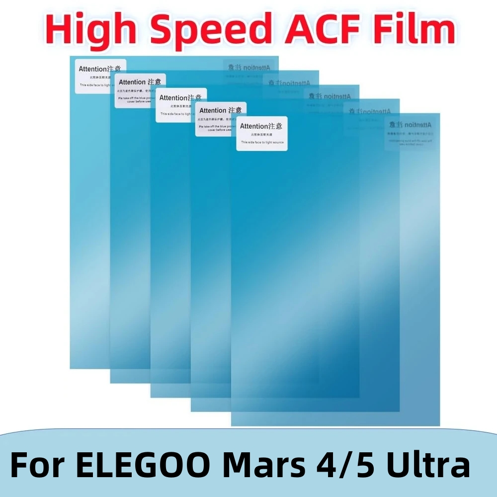 3D Printing Uv Resin - 5 Peças Filme ACF 7 polegadas