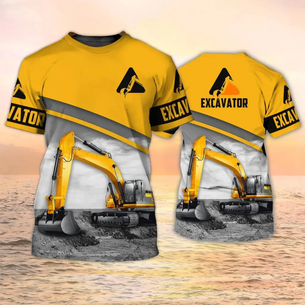 3D Printing Operator - Camisetas de Escavadora para Operadores de