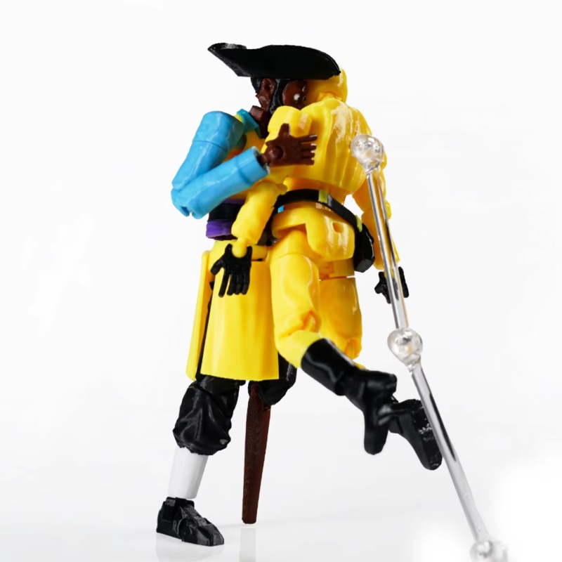 Boneco de Ação Articulado Supe - 3D Printing Action Figure avaliação e preço