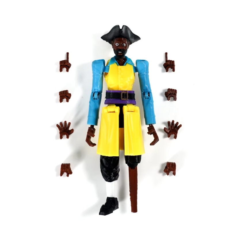 Boneco de Ação Articulado Supe - 3D Printing Action Figure avaliação e preço