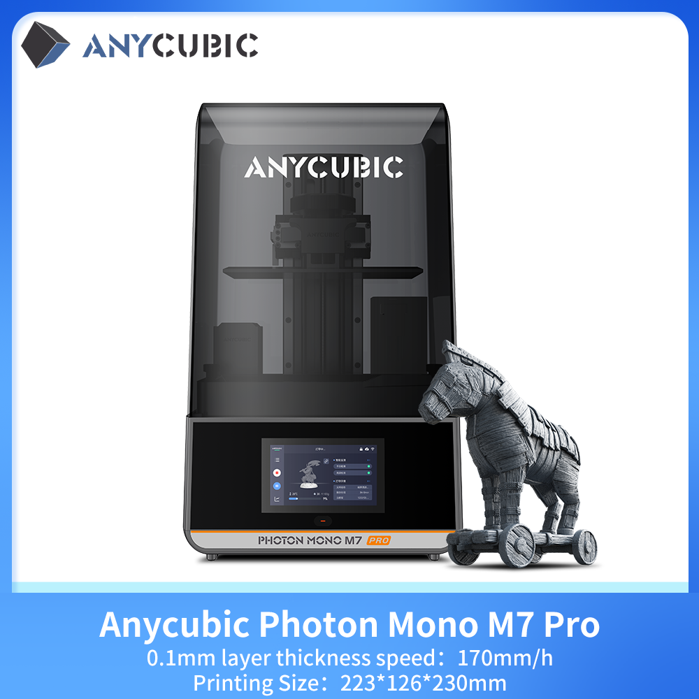 ANYCUBIC Photon Mono M7 Pro Re - 3D Printing Uv Resin avaliação e preço