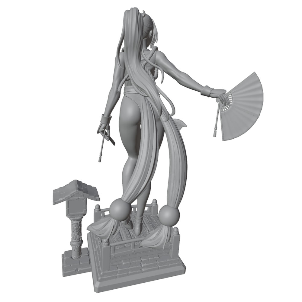 Estátua em Resina de Menina Se - 3D Printing Construction avaliação e preço