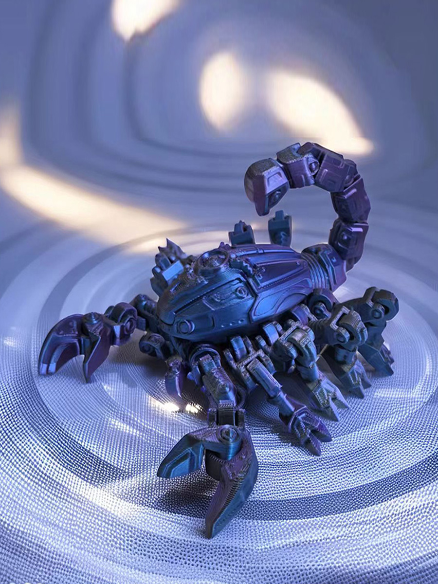 Escorpião Mecânico Impresso em - 3D Printing Action Figure avaliação e preço