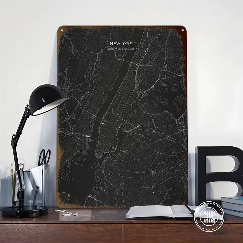 Mapa de Rua de Nova York em Pr - 3D Printing York avaliação e preço