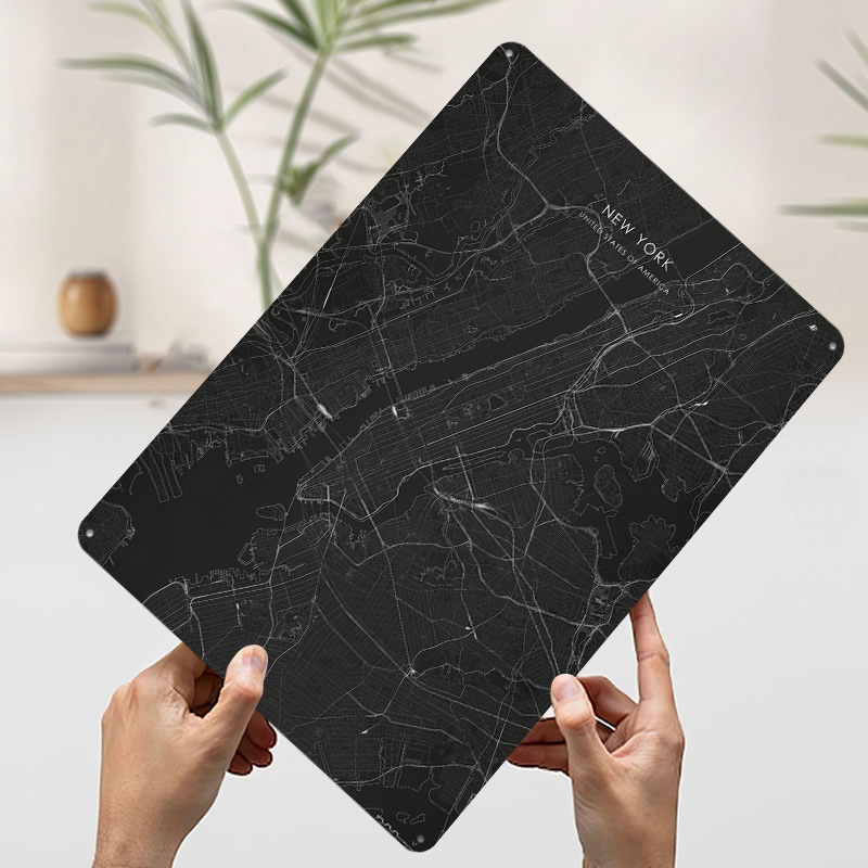 Mapa de Rua de Nova York em Pr - 3D Printing York avaliação e preço