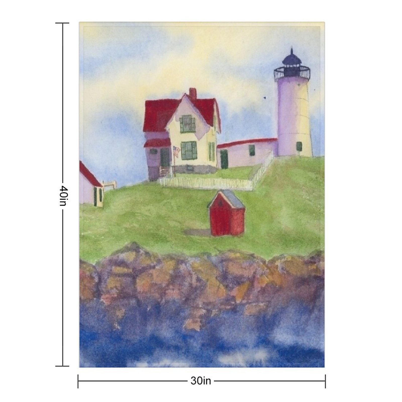 Nubble Lighthouse Cape Neddick - 3D Printing York avaliação e preço