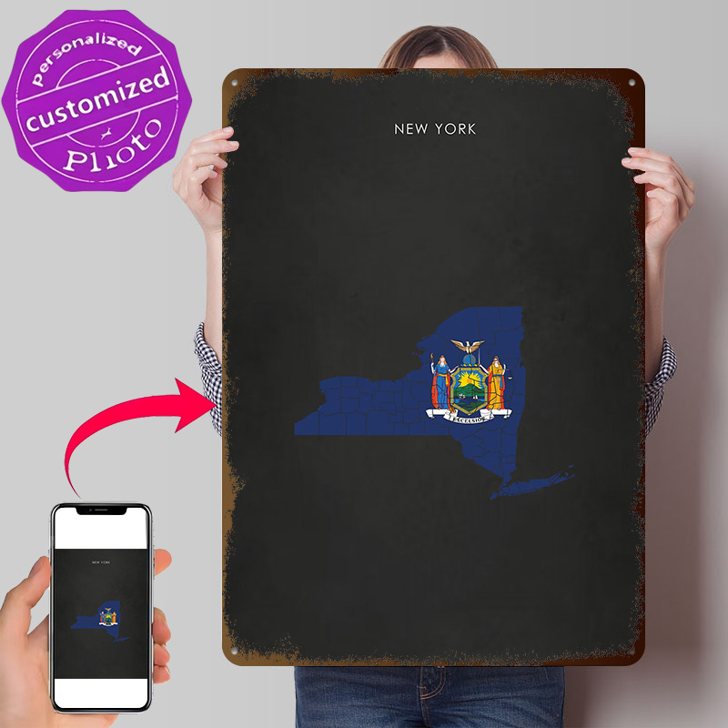 Pôster de Mapa da Bandeira do  - 3D Printing York avaliação e preço