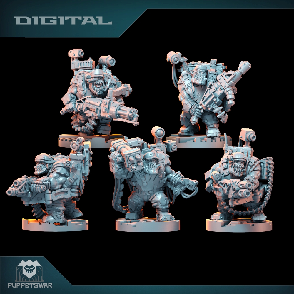 Esquadrão Orc Ultimate Badasse - 3D Printing Action Figure avaliação e preço