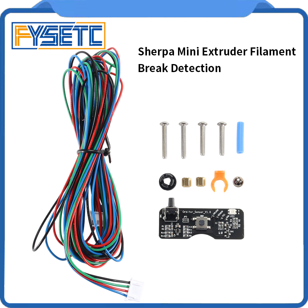 Fysetc sherpa mini extrusora i - Filament Runout Sensor avaliação e preço