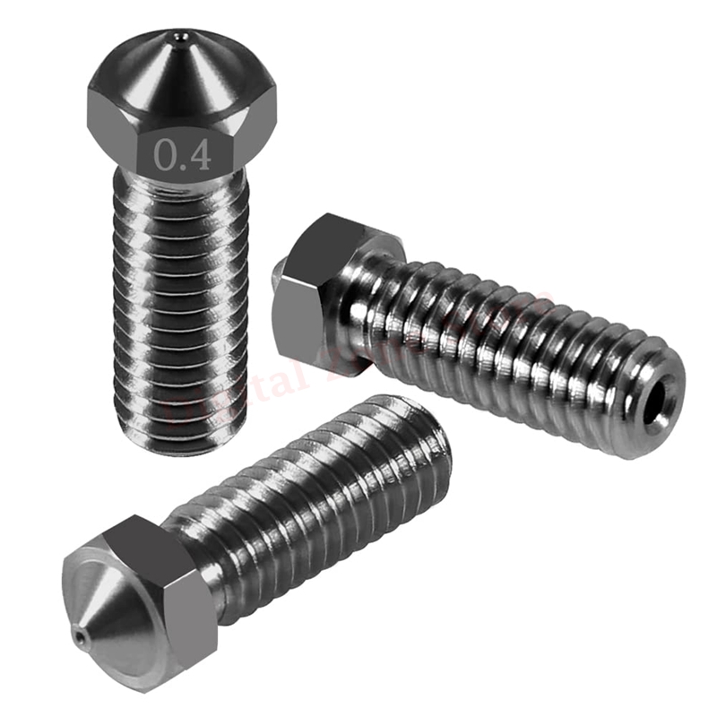 Aço endurecido v6 vulcão bocal - 3D Printing Website avaliação e preço