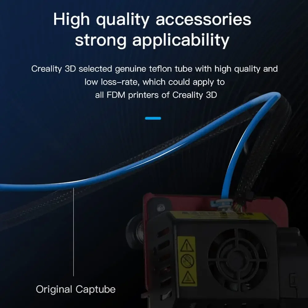 Tubo PTFE CREALITY para Capric - 3D Printing Website avaliação e preço