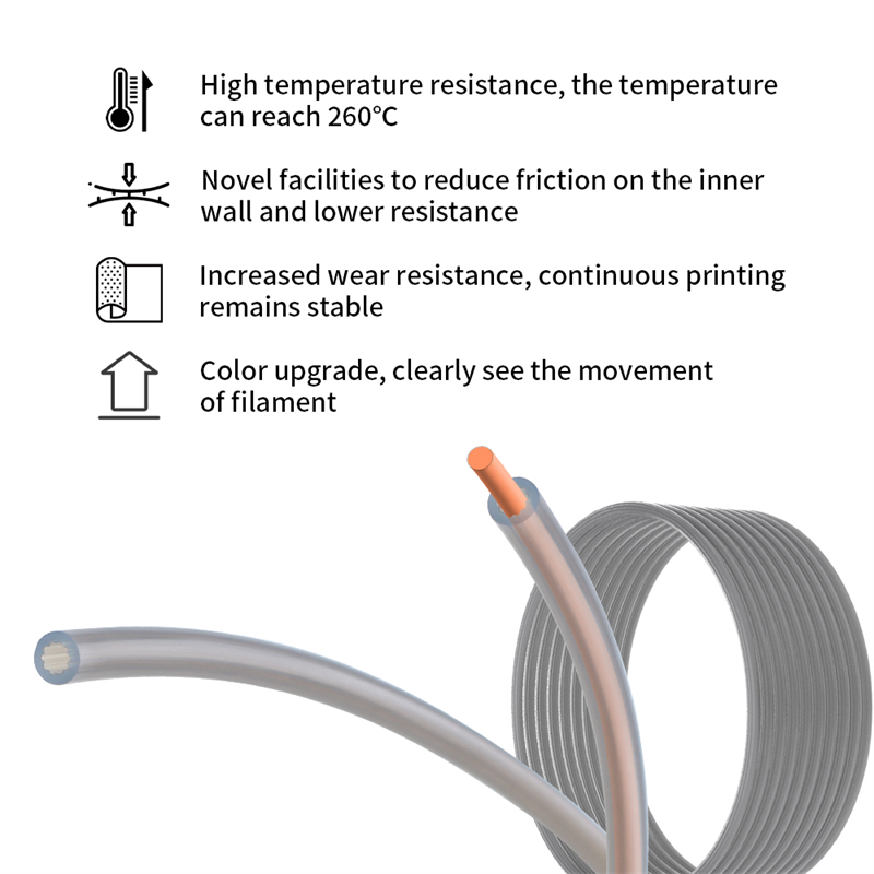 Tubo de PTFE em Forma de Estre - 3D Printing Website avaliação e preço