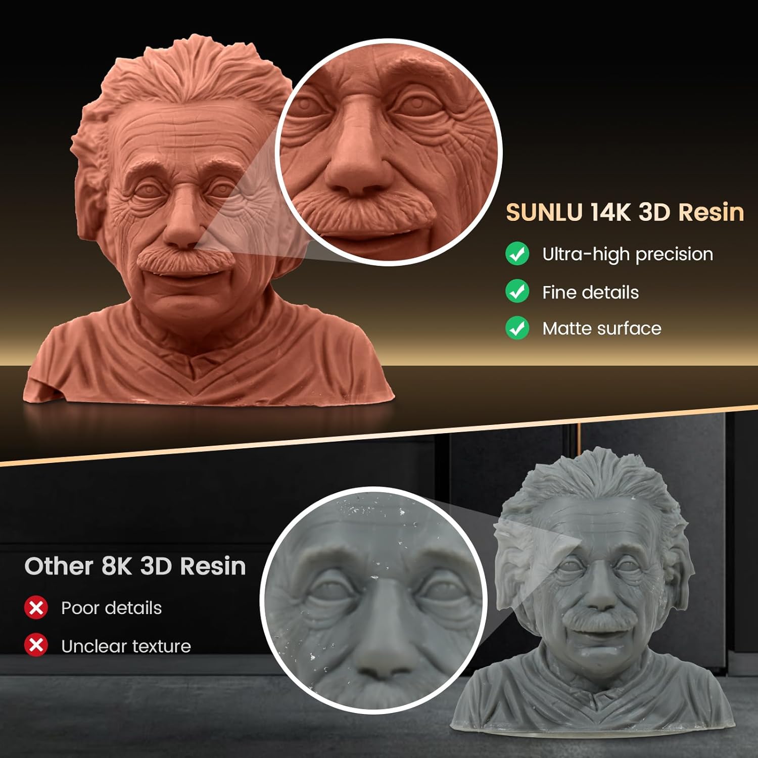 Sunlu 3kg abs-como/padrão/resi - 3D Printing Uv Resin avaliação e preço
